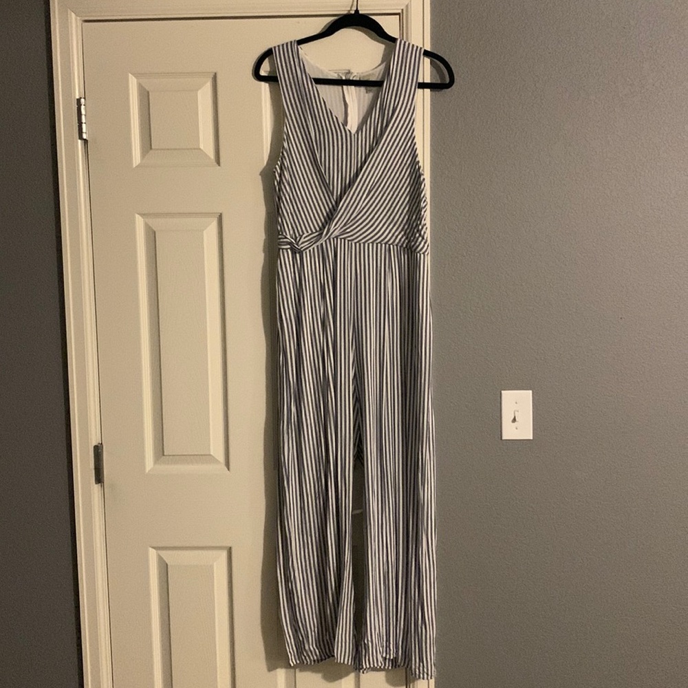 Stripped jumpsuit